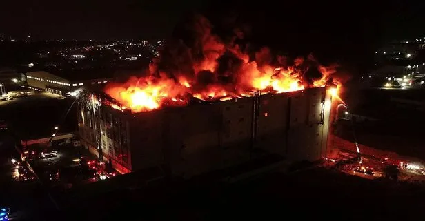Son dakika: Hadımköy’deki yangın kontrol altına alındı!