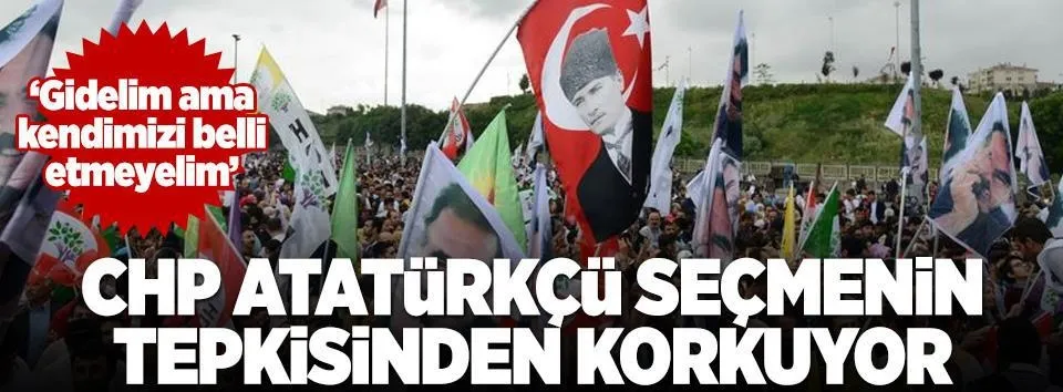 CHP ve HDP'den PKK mitingi-2