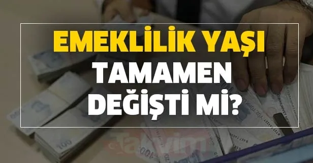 Şu an işe girenler kaç yaşında, hangi yaşta emekli olacak? Emeklilik yaşı ne oldu?