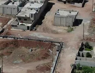 YPG/PKK kontrolündeki Ayn el-Arab havadan görüntülendi
