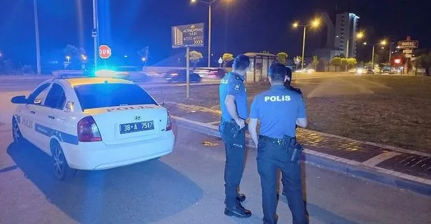 Kayseri’de gece yarısı bıçaklı kavga