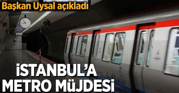 İstanbul'a metro müjdesi