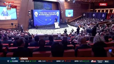 Başkan Erdoğan TOBB Töreni'nde konuştu