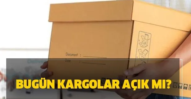 arefe gunu kargolar acik mi 30 temmuz