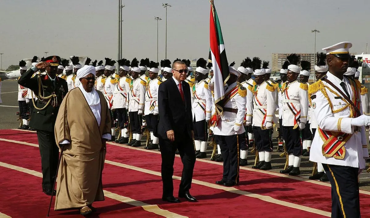 Cumhurbaşkanı Erdoğan Sudan'da