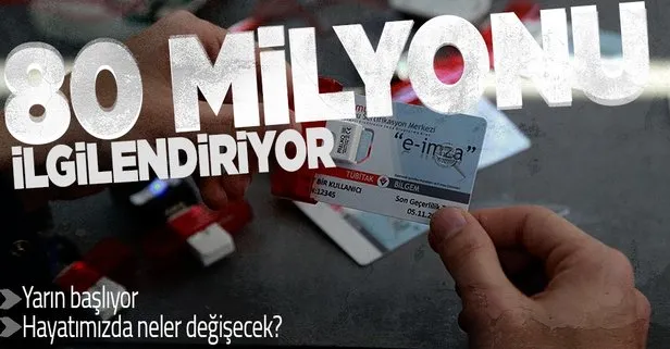 e-İmza’da yeni dönem! Büyük kolaylık