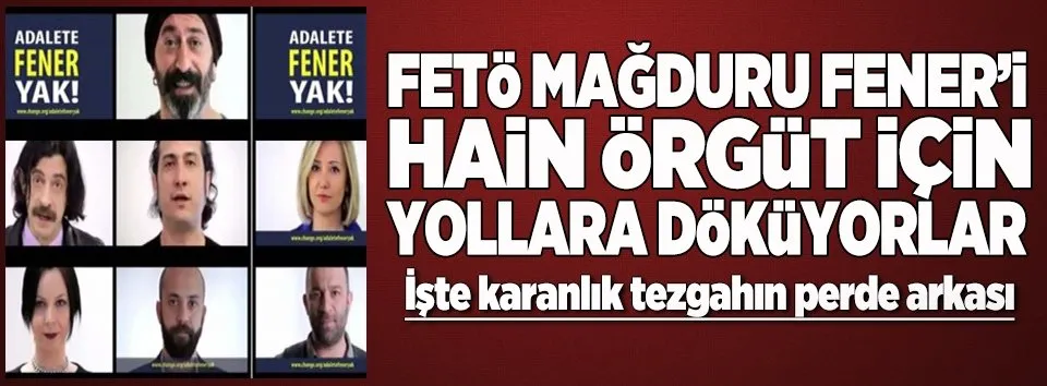 Fenerbahçe'yi FETÖ için yollara döküyorlar