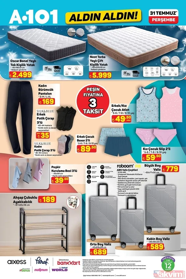 A101 7 Ağustos Perşembe kataloğu açıklandı! Bu hafta neler var? İşte tam ürün listesi ve fiyatlar - 9