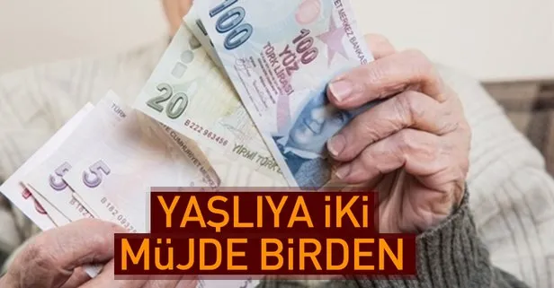 Yaşlıya çifte müjde