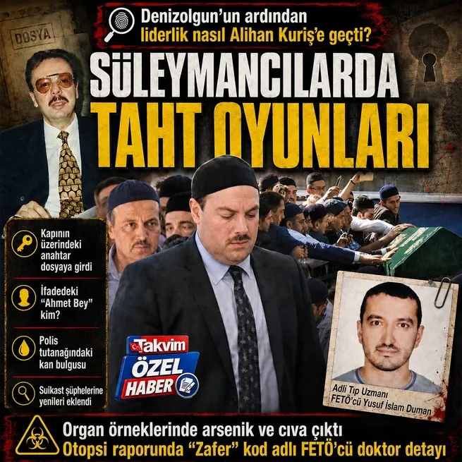 Arif Ahmet Denizolgun’un ölümünde Alihan Kuriş detayı! Süleymancılarda liderlik nasıl el değiştirdi?