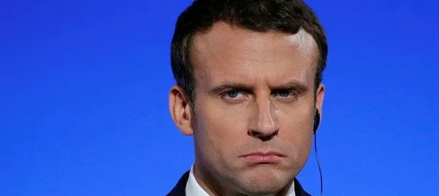 Macron düşüşü ciddiye almadı