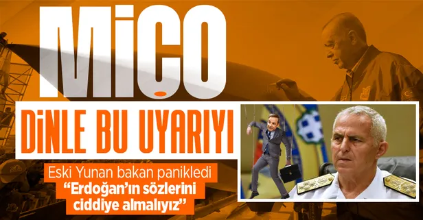 Yunanistan'da panik havası! Eski Yunan bakan Evangelos Apostolakis, Miçotakis'i uyardı: Erdoğan'ın sözlerini ciddiye almalıyız