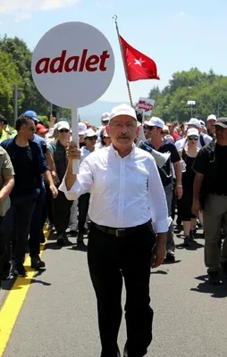 CHP yürüyüşünde kirli tezgah!