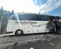 Bursa’da tır yolcu otobüsüne çarptı! Ölü ve yaralılar var