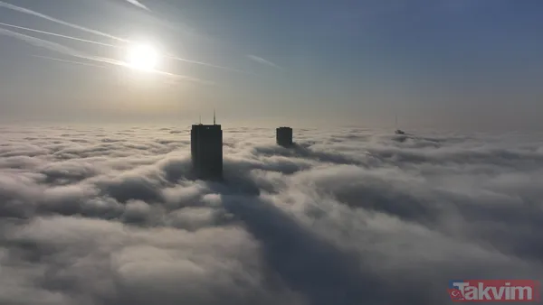 İstanbul'dan sis manzaraları... Köprüler kayboldu - 2