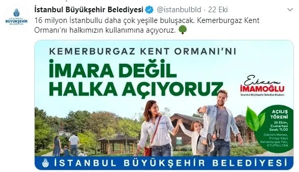 Kemerburgaz yalanı elinde patlayan CHP’li İmamoğlu alay konusu oldu: Sülün Ekrem