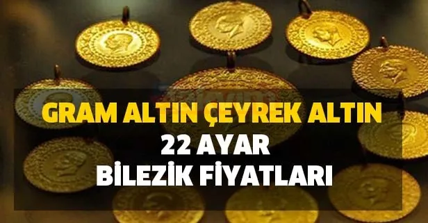Altın ve gram altın son dakika 5 Ekim ne kadar oldu? (Gram altın, çeyrek altın, 22 ayar bilezik fiyatları, 20 gram bilezik fiyatı)