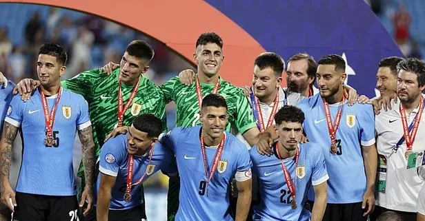 Uruguay Copa America'da 3. oldu!