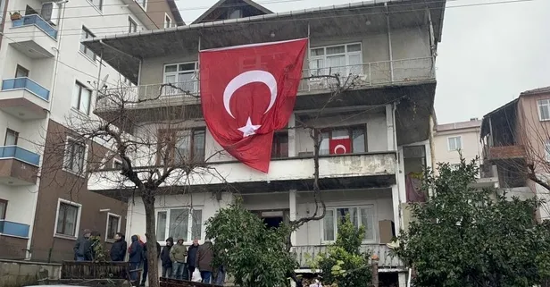 Şehit polis Külünk'ün acı haberi Düzce'deki ailesine verildi!