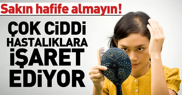 Saç dökülmesı tümör işareti