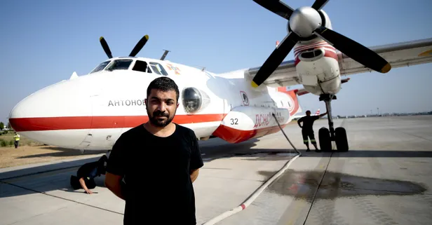 Oxford mezunu jet pilotu Fatih Düzgün Antalya Manavgat'taki yangını söndürmek için gönüllü oldu