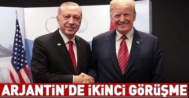 Başkan Erdoğan, ABD Başkanı Trump ile görüştü