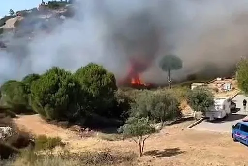 İzmir’de korkutan yangın!