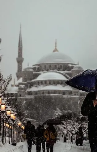 İstanbul’a kar geliyor