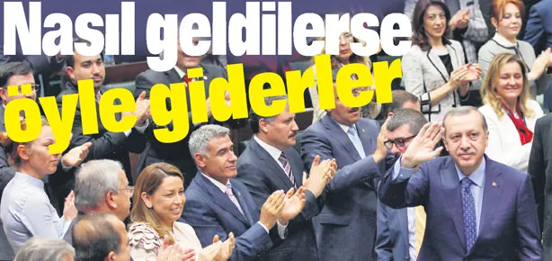 Nasıl geldilerse öyle giderler