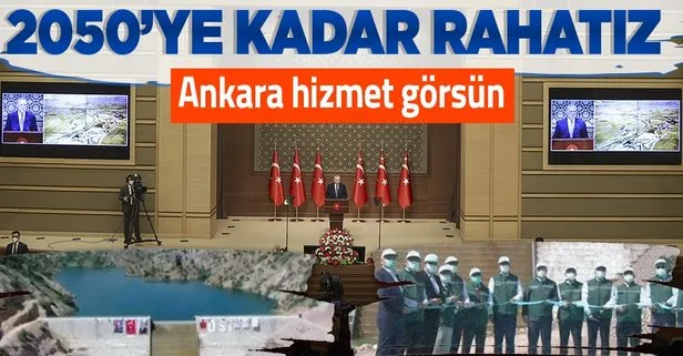 Başkan Erdoğan’dan Suyun Gücü Milletle Buluşuyor Toplu Açılış Töreni’nde önemli açıklamalar