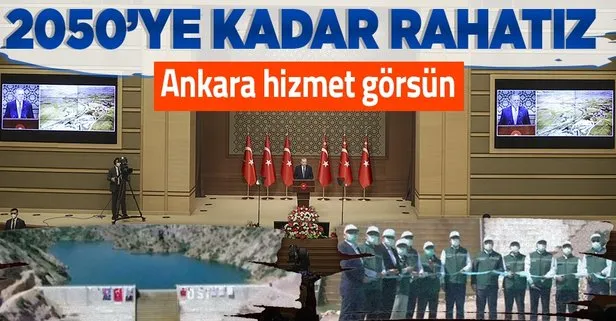 Başkan Erdoğan'dan Suyun Gücü Milletle Buluşuyor Toplu Açılış Töreni'nde önemli açıklamalar
