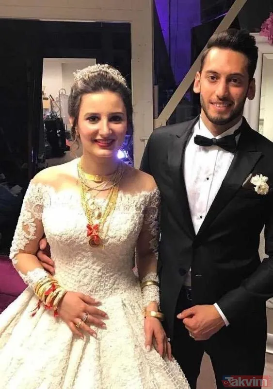 Hakan Çalhanoğlu ve eşinden Milano pozu! Boşanma krizinden sonra mutlu aile tablosu - 7