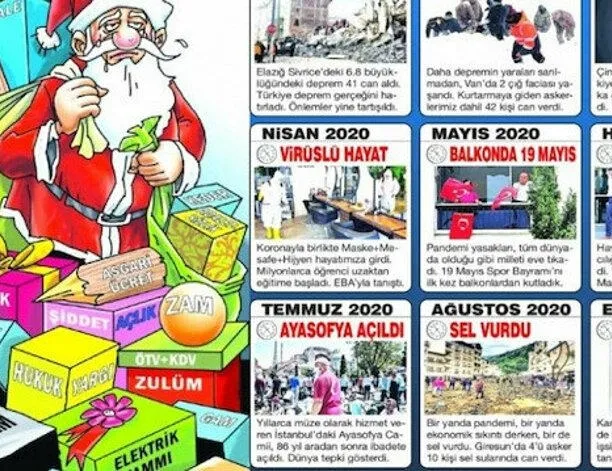 Sözcü’den Ayasofya çarkı