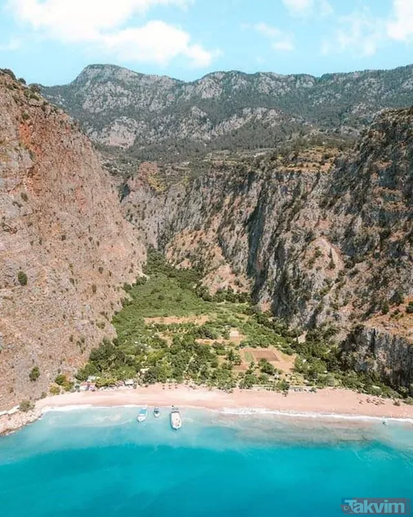 Adeta cennetten bir köşe! Kelebekler Vadisi'ni besleyen şelaleyi kurutan işletmelerin kaçak su kullanmaya devam ettikleri ortaya çıktı - 9