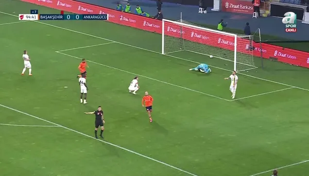 GOL | Başakşehir 1-0 Ankaragücü