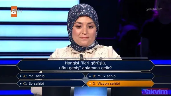 Kim Milyoner Olmak İster'de 300 bin TL'lik Yeşilçam sorusu! "Hangisi Kemal Sunal ve Şener Şen'in birlikte rol aldıkları ilk filmdir?" - 6