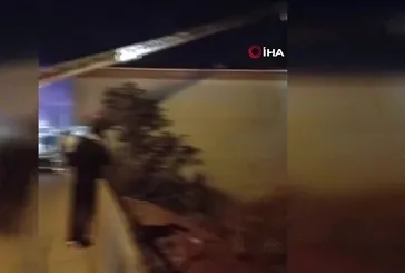 Başakşehir’de 3 katlı binada yangın paniği
