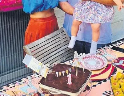 Leyla’ya doğum günü pastası