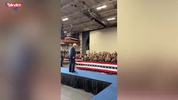 Trump Japonya’da pisti salladı! İşte o anlar