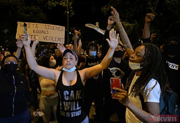 ABD'de gerilim artıyor! 25 şehirde sokağa çıkma yasağı ilan edildi - 1