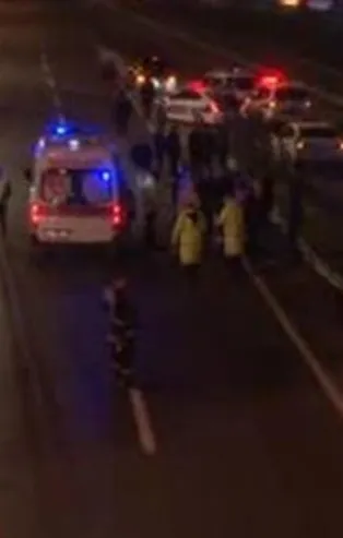 Son dakika: E-5'te korkutan yangın!