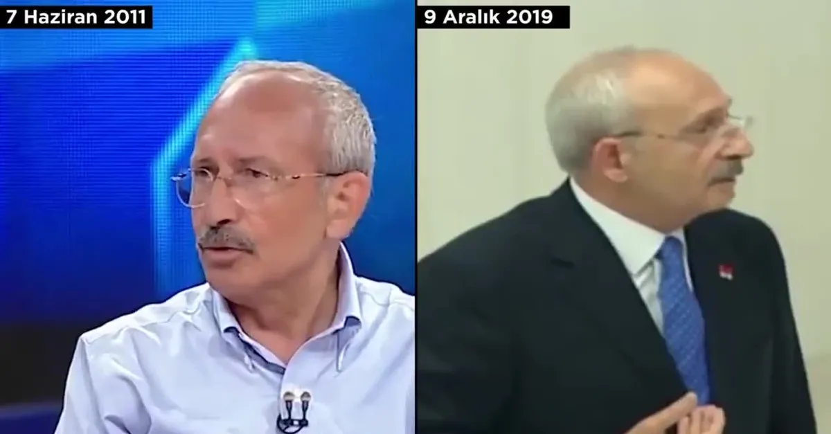 Kemal Kılıçdaroğlu'nu rezil eden video! Bugün başka yarın başka