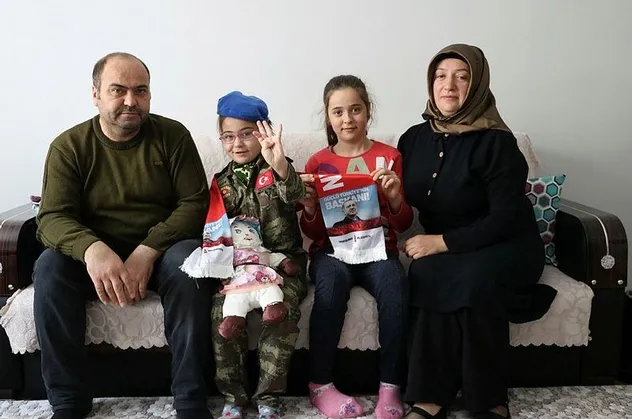 Epilepsi hastası minik İkra’nın Başkan Erdoğan sevgisi: Tayyip dede seni çok seviyorum