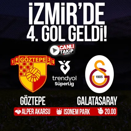 Göztepe - Galatasaray | Süper Lig maçı CANLI