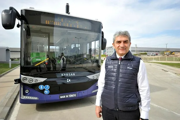 Başkan Erdoğan'ın test ettiği sürücüsüz elektrikli otobüs 'Otonom Atak Electric' Bursa'da tanıtıldı-4