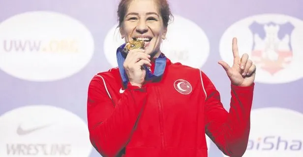 Milli güreşçi Yasemin Adar Yiğit ikinci kez dünya şampiyonu: Türk kadınının gücünü göstermeye çalışıyorum