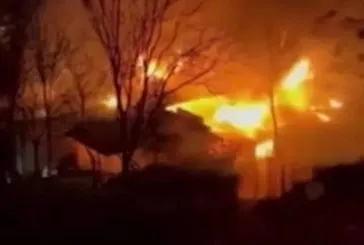 Ankara'da korkutan yangın: Çok sayıda ekip sevk edildi