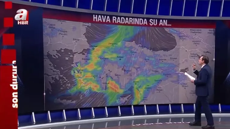 Meteoroloji 7 il için turuncu 18 il için de sarı kodlu uyarıda bulundu