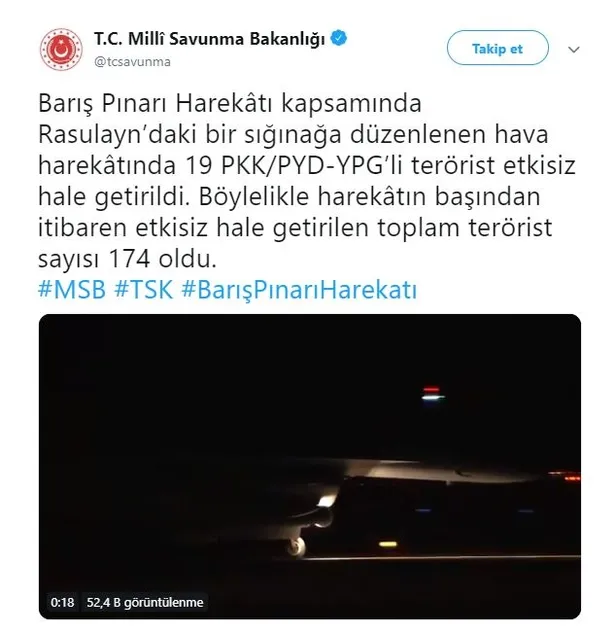 Son dakika: Teröristlerin sığınağı yerle bir edildi! İşte etkisiz hale getirilen terörist sayısı-1