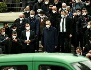 Başkan Erdoğan Hacı Ahmet Gür’ün cenaze törenine katıldı